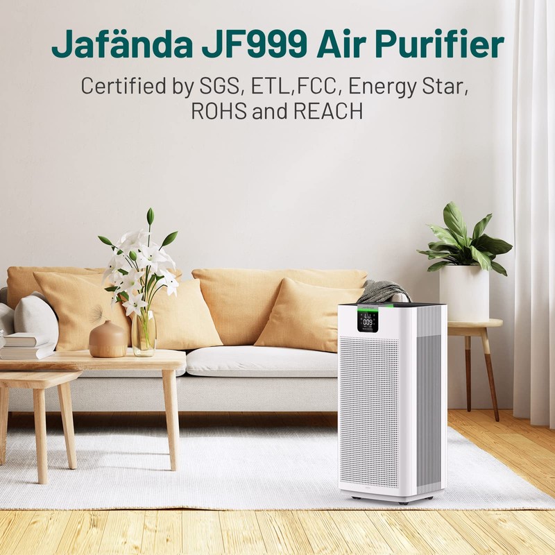 Jafända Air Filter Original FIlter Replacement 2 Pack for JF999