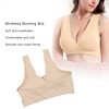Nursing Bra Fleshcolor Wireless Cross Convenient Breastfeeding Sleep Maternity Underwear