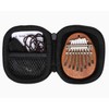 inDomit Kalimba Thumb Piano 8 Keys with Hard Protective Travel