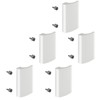 SOTECH Pack of 5 Aluminium Patio Door Handles Concealed Screw