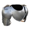 Sangamsteelcraft Sangamsteelcraft Medieval Iron Gorget Spaulders Arm Shoulder Set Viking