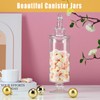 Apothecary Jars Glass Decorative Candy Jars,Candy Buffet Display, Elegant Storage