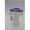 Rainbow St Benedict fig purple string macrame adjustable bracelet