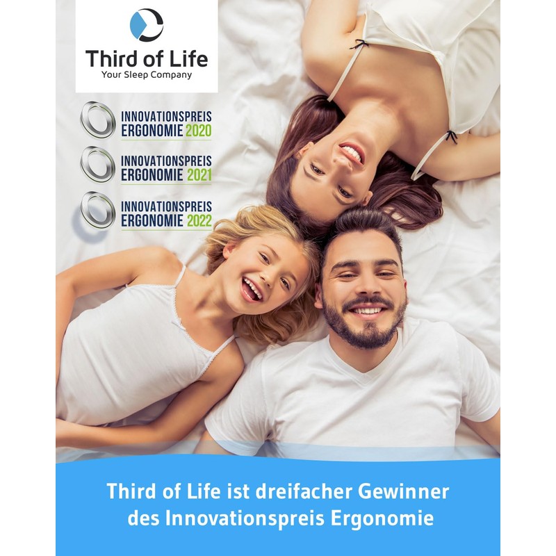 Third of Life Mattress Protector Waterproof – Breathable Mattress Pad