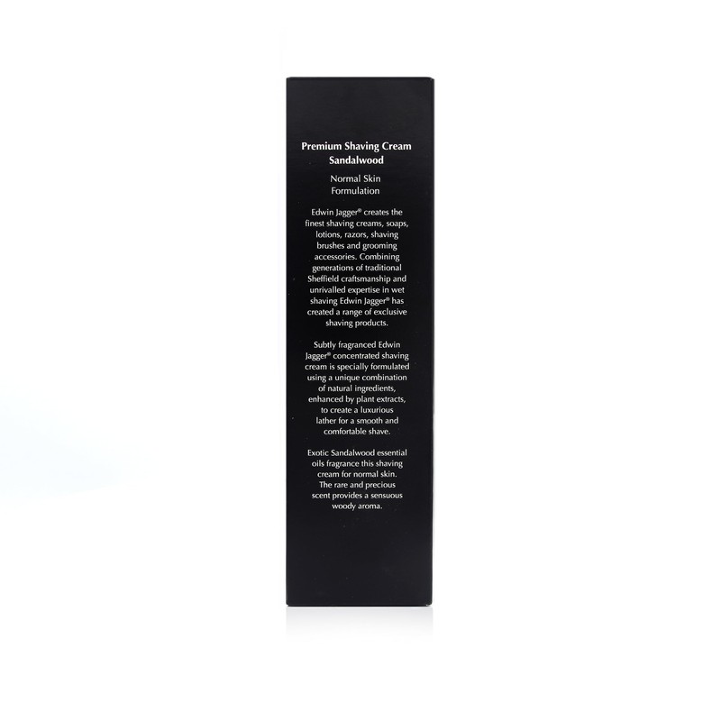 Edwin Jagger SCSWT Sandalwood 99.9% Natural Premium Shaving Cream 75ml