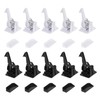 DODAMOUR 10 Pack Invisible Cat Proof Cabinet Locks Drawer Latches