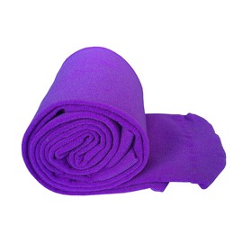 CHUNG Girls Footed Tights 1-13Y Light Weight Stretchy 60D Multi Candy Color Stage Play Costumes,Purple,11-13Y