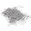 200 Pcs Wire Jump Rings Nickel Chromium Alloy U Shaped