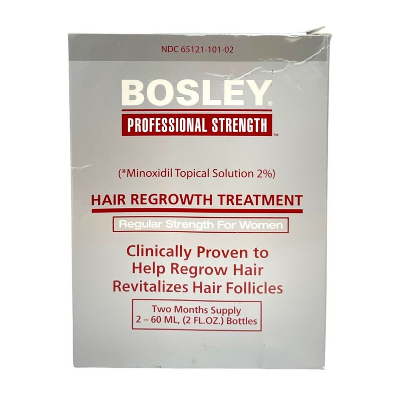 Bosley Professional Strength Hair Regrowth Treatment, Two Months(2x60ml/