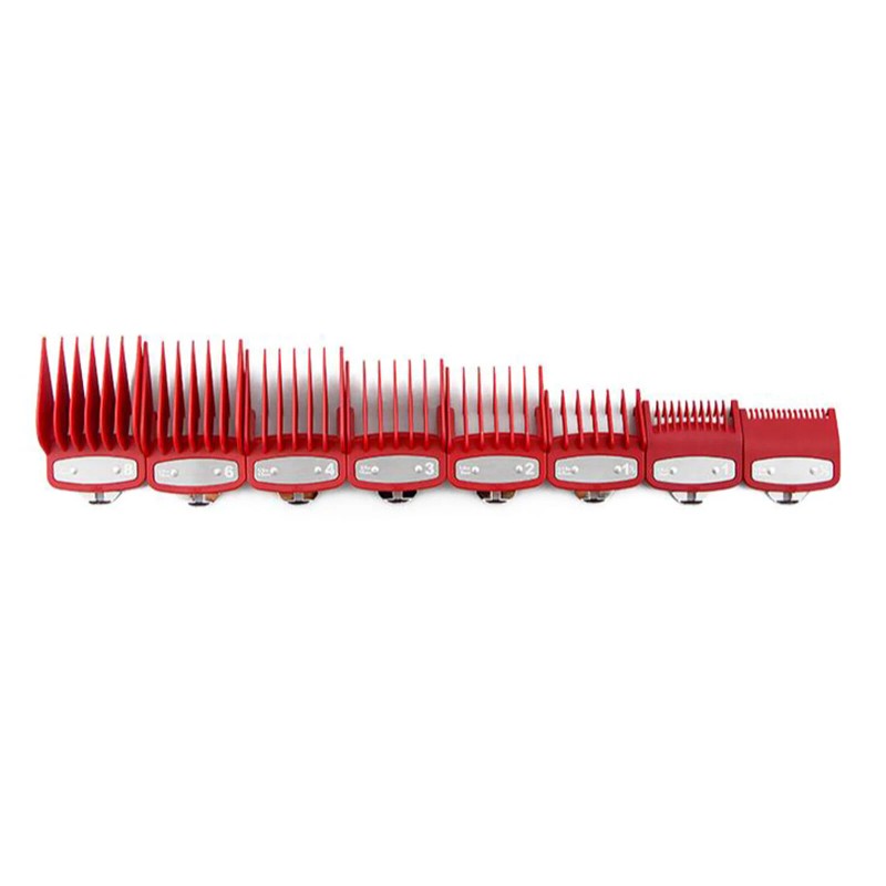 For Wahl Replacement 8PCS Hair Clipper Metal Clip Guides Limit