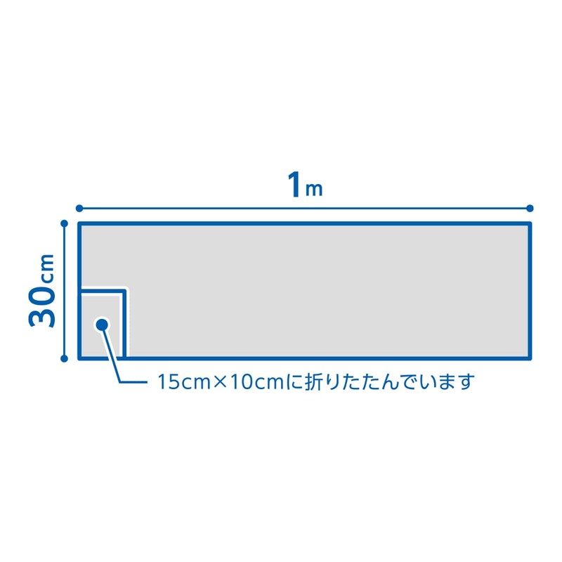 OO Osaki(オオサキ) CN ガーゼ 1m 1枚入 カットして使える 一般医療機器 00202