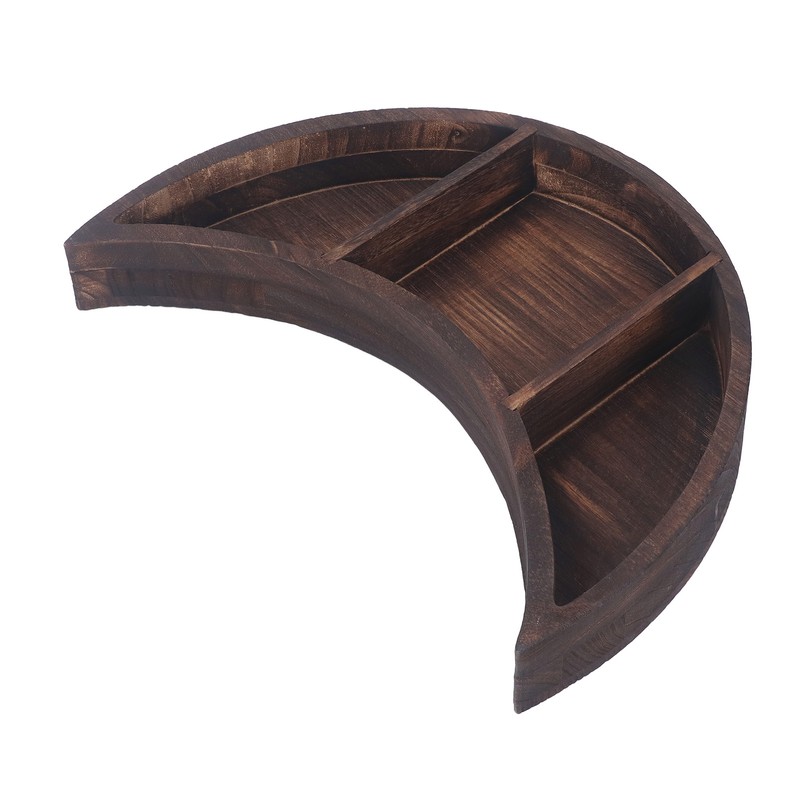 Moon Shelf Room Decor Wall Mounted Crescent Moon Shelf Wooden