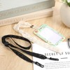 Tweruna 2 PCS Hat Straps for Wind, Adjustable Beige Black