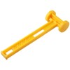 Yellow Camping Hammer, Portable Double-Faced Plastic Tent Stake Peg Mallet