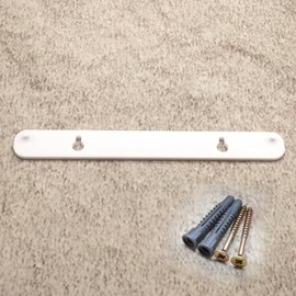 ULEIVA Wall Mount White Compatible with AVM Fritz!Box 7590 AX 7490 6890 6660 6490 5590 Router Bracket (White)