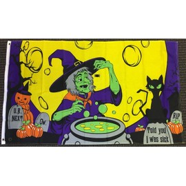 Best Flags Witchs Brew 3x5ft Poly Seasonal Flag, multi