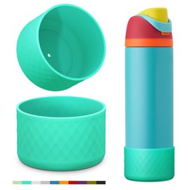 YOUCOX Silicone Boot for Owala Water Bottle 24 oz, 2PCS Anti-Slip Protective Sleeve for FreeSip/Twist/Flip Water Bottles, BPA Free, Dishwasher Safe, Bottom Bumper Cover Cup Accessories