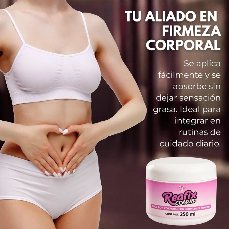 Crema Reafirmante Corporal Romero Cafeína 250ml Herbal Fresca