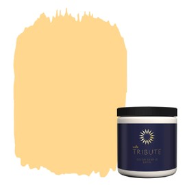 KILZ TRIBUTE Paint & Primer, Interior, Color Sample, Jazz Age Yellow, 8 Ounces