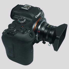 PHOLSY Lens Adapter Manual Focus Compatible with Leica M LM, Zeiss ZM, Voigtlander VM Mount Lens to Canon EOS RF Mount Camera Body, Leica M to RF