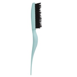 Cricket Amped Up Rubberized Teasing Hair Brush - Smoothing & Teasing Brush for Stylists, Women & Men - Styling & Sectioning - Ideal for Edge Styling, Nylon/Boar Bristles - Blueberry Bash
