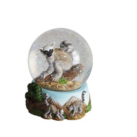 Ravensden Lemur Snow Globe 8cm