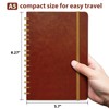 DWIYITTN A5 Spiral Notebook and Pen Set, 160 Lined Pages