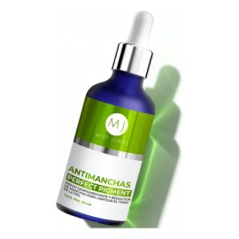 MIST JEWEL Serum reductor de pigmentación aclarador para manchas faciales en la piel, Suero facial antimanchas adicionado con vitamina C y E para unificar el tono y reducir hiperpigmentación 50ml