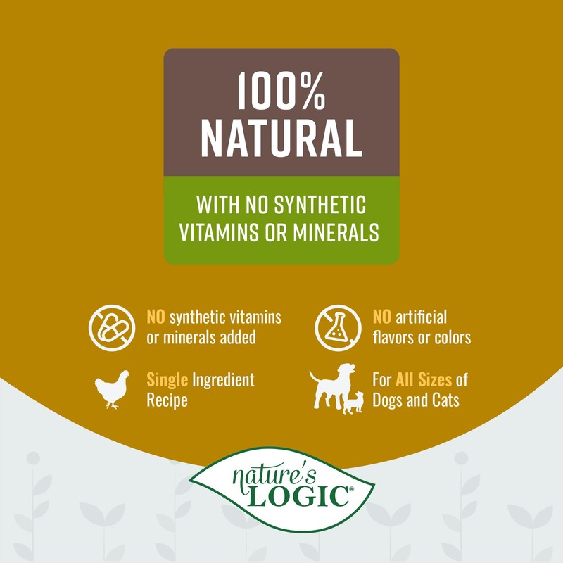 Nature's Logic Dehydrated Bone Broth Powder - 100% Natural Dog