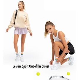 Raroauf - Faldas de tenis plisadas con pantalones cortos, minifalda de cintura alta, falda de golf, faldas atléticas para entrenamiento de pickball, Rosado, Small