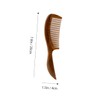 SAFIGLE Sandalwood Wooden Comb for Women Static Hair Styling Tool
