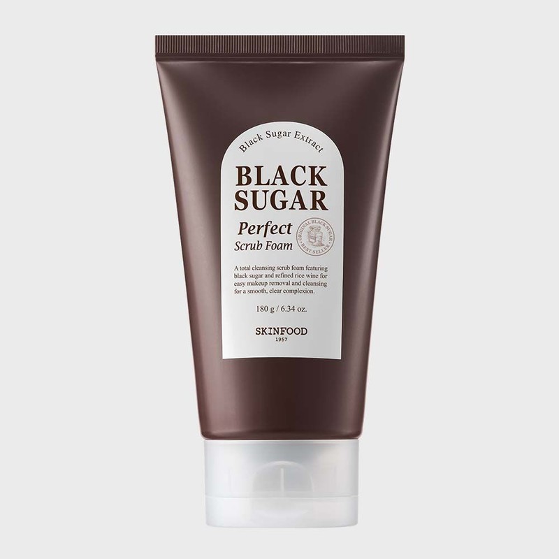 SKINFOOD 블랙슈가 퍼펙트 스크럽 폼 Black Sugar Perfect Scrub Foam