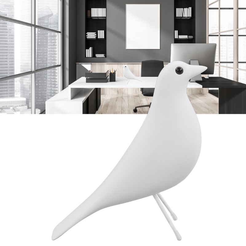Peace Dove Sculpture Ornaments Bird Statue Desktop Decoration Crafts Animal