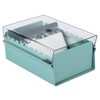 Acrimet 3 x 5 Card File Holder Organizer Box Metal