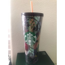 Starbucks New Starbucks Fall 2021 Iridescent Foil Rising Floral Flowers 24oz Venti ColdCup