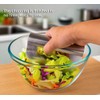 TanDraji Salad Chopper with Protective Cover - Double Blade Salad