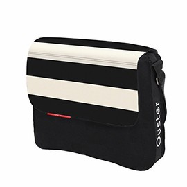 Vital Innovations ODCBHU Vogue Oyster Wickeltasche, schwarz/weiß