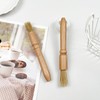 2-Pack Coffee Grinder Cleaning Brushes – Natural Bristles with Wooden