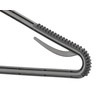 Whitmor Slim Sure-Grip Hangers with Swivel Hook - White and