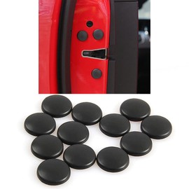 Renjzle [12pcs Black] Screw Protective Cover Screw Cover for Honda N-WGN/n Wagon Custom JH2/JH1/Honda New N-WGN & Custom JH3/JH4/Honda Civic Type RCIVICTYPER/Honda Car Cap Door Protector Cover Car
