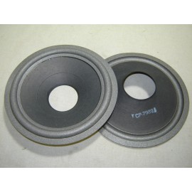 Circuit Shop Audio Pair 8" Paper Cones - Speaker Parts - CP-7989 -- CS