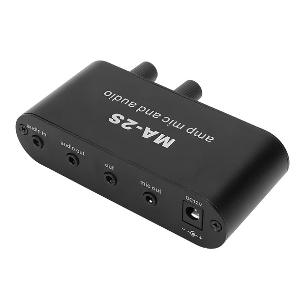 Sound Preamplifier Dynamic Microphone Preamp Small Stereo Audio Preamplifier with