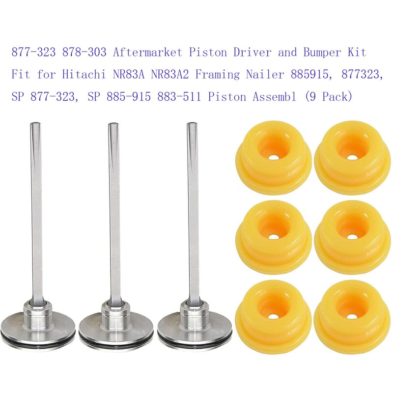 877-323 878-303 Aftermarket Piston Driver and Bumper Kit Fit for