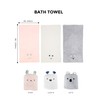 Carari Bath Towel, Absorbent, 3 Times Microfiber, Rabbit, Quick Absorption