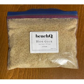 benchQ Hide Glue 192 Gram Strength High Clarity Wood Glue 1/2 lb.