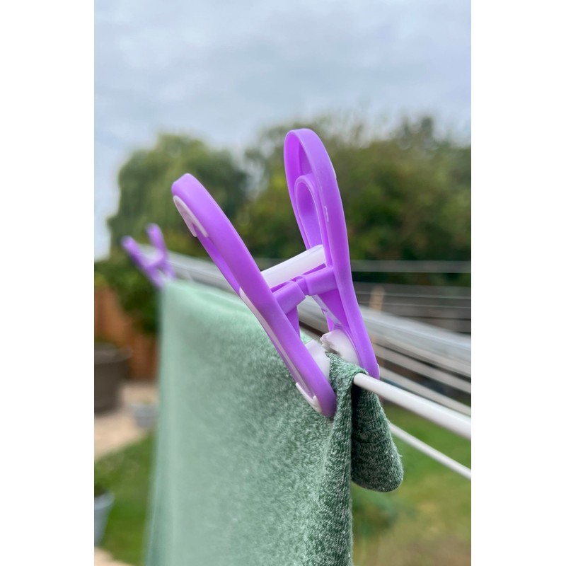 Washpegz - Clothes Pegs for Washing Line – Soft Grip