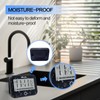 Waterproof Shower Clock and Timer, Water Resistant Bathroom Hanging Clock