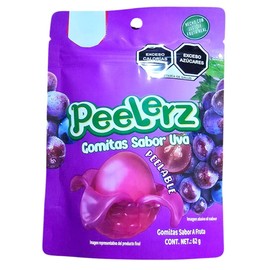 Gomitas de Uva Peelerz Pelables, 62 g