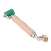 40mm Silicone Seam Roller Dual Use Brass Wheel Wood Handle