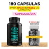Cloruro Magnesio 100 Puro 180 Capsulas 500mg Potente Formulacion Grado